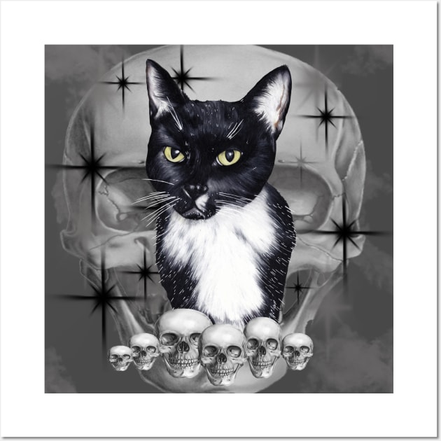 Witches Cat Wall Art by Apatche